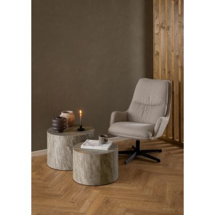 Fauteuil de détente DANILO beige