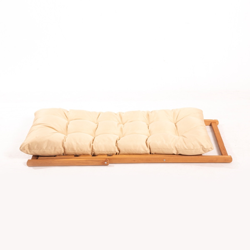 Fauteuil de jardin 59 x 44 cm en hêtre