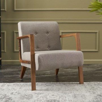 Fauteuil DELI crème