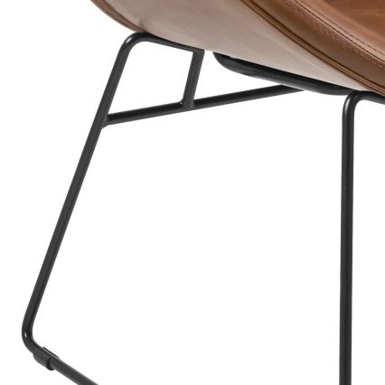 Fauteuil EDON bruin