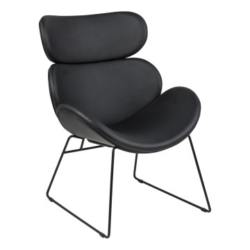 Fauteuil EDON zwart