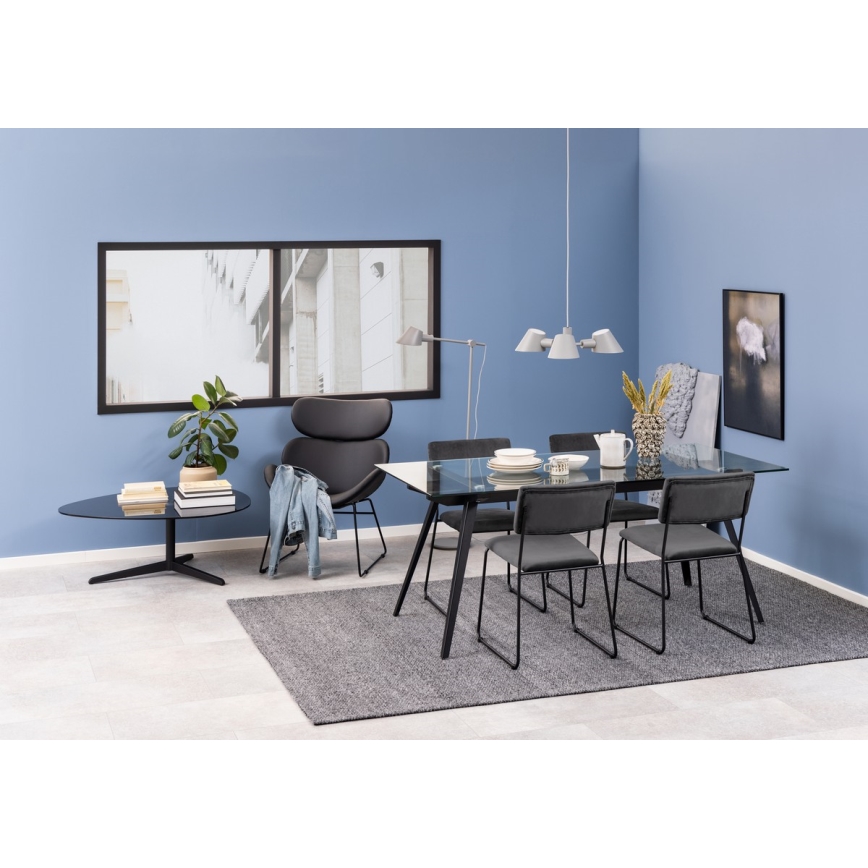 Fauteuil EDON zwart