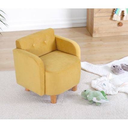 Fauteuil enfant DORY jaune