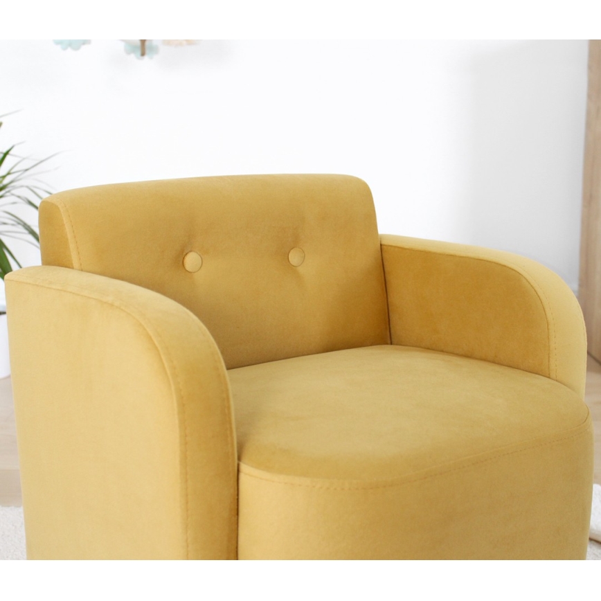 Fauteuil enfant DORY jaune
