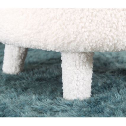 Fauteuil enfant PIXI, Ø 46 cm, blanc