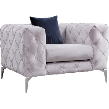 Fauteuil EUGEN gris clair