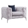 Fauteuil EUGEN gris clair