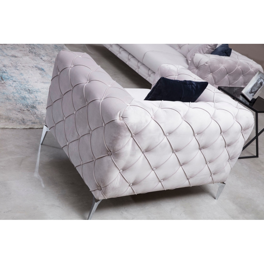 Fauteuil EUGEN gris clair
