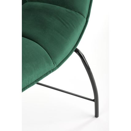 Fauteuil FIGA vert foncé
