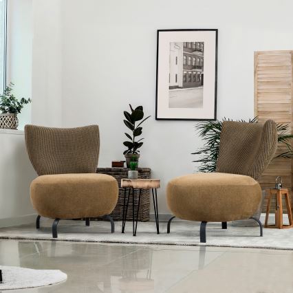 Fauteuil FLY marron