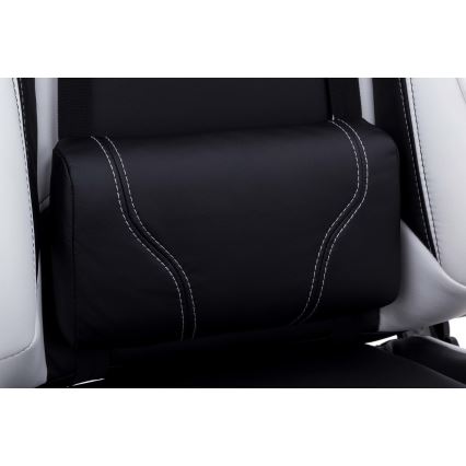 Fauteuil gaming noir/blanc