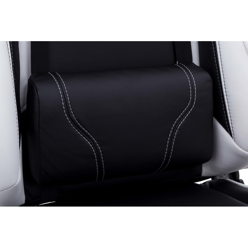Fauteuil gaming noir/blanc