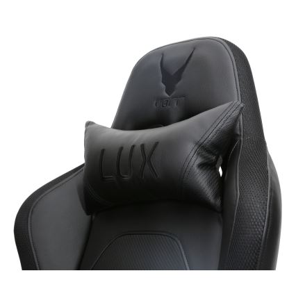 Fauteuil gaming VARR Lux avec rétro-éclairage LED RGB + télécommande noire