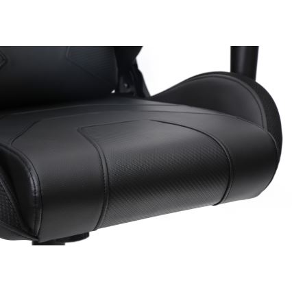 Fauteuil gaming VARR Lux avec rétro-éclairage LED RGB + télécommande noire