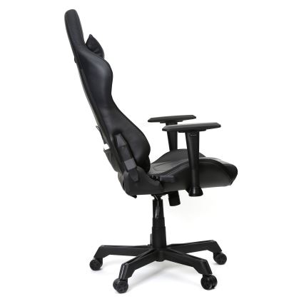 Fauteuil gaming VARR Lux avec rétro-éclairage LED RGB + télécommande noire