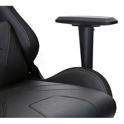 Fauteuil gaming VARR Lux avec rétro-éclairage LED RGB + télécommande noire