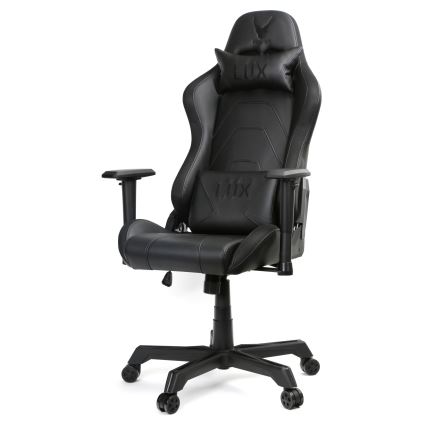 Fauteuil gaming VARR Lux avec rétro-éclairage LED RGB + télécommande noire