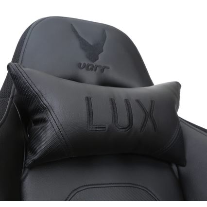 Fauteuil gaming VARR Lux avec rétro-éclairage LED RGB + télécommande noire