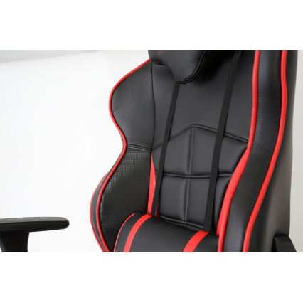 Fauteuil gaming VARR Monza noire/rouge