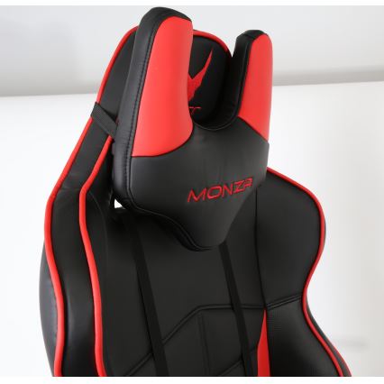 Fauteuil gaming VARR Monza noire/rouge