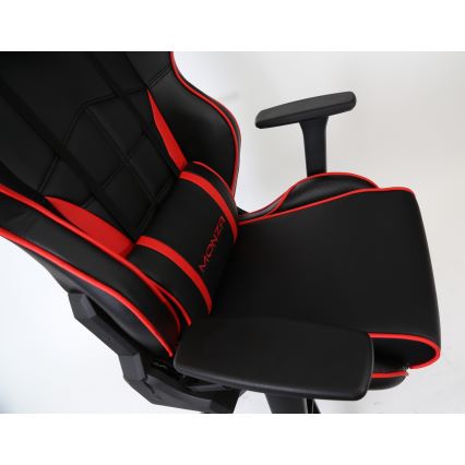 Fauteuil gaming VARR Monza noire/rouge