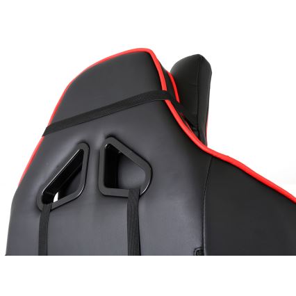 Fauteuil gaming VARR Monza noire/rouge