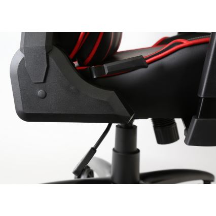 Fauteuil gaming VARR Monza noire/rouge