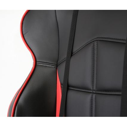 Fauteuil gaming VARR Monza noire/rouge