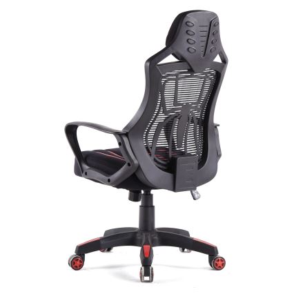 Fauteuil gaming VARR Spider noire/rouge