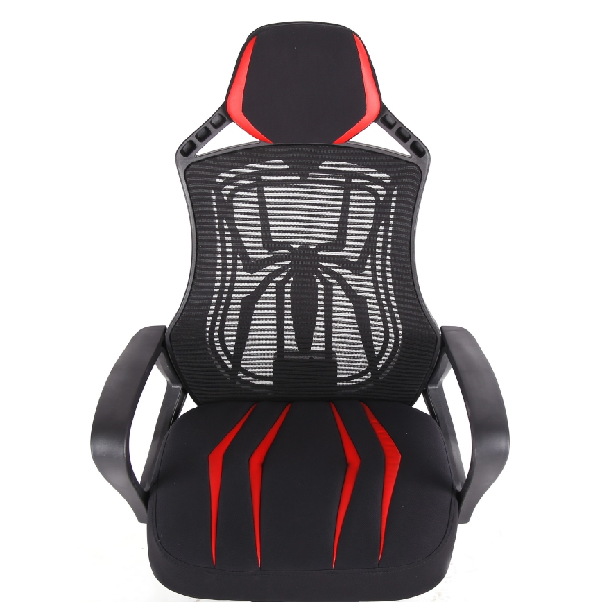 Fauteuil gaming VARR Spider noire/rouge