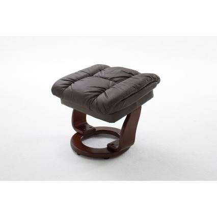 Fauteuil inclinable HABI marron/noyer