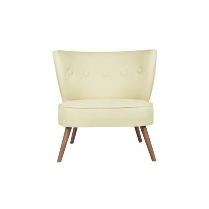 Fauteuil JENI crème