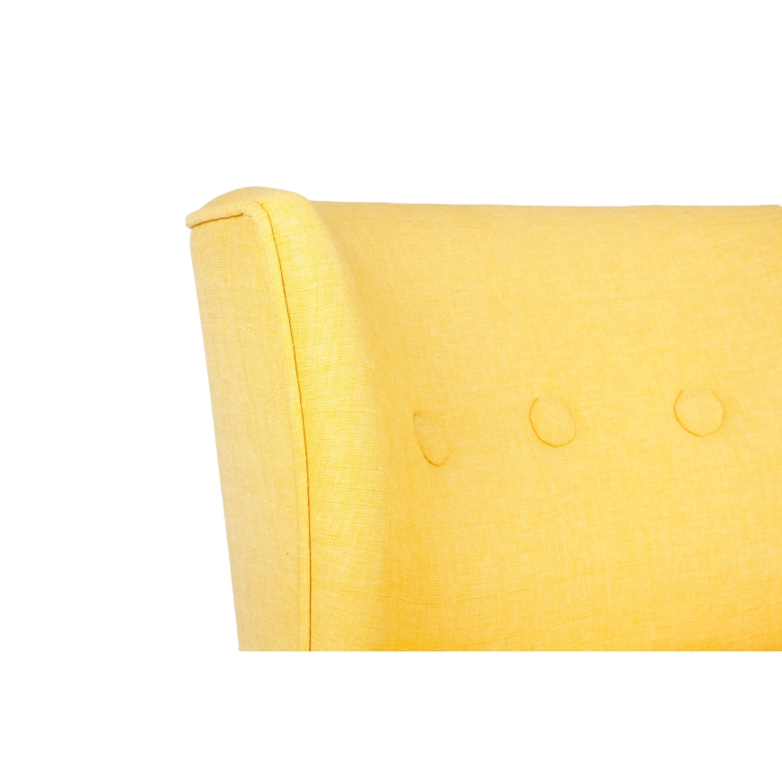 Fauteuil JENI jaune