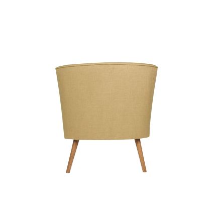 Fauteuil JENI marron
