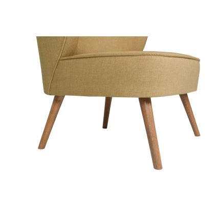 Fauteuil JENI marron