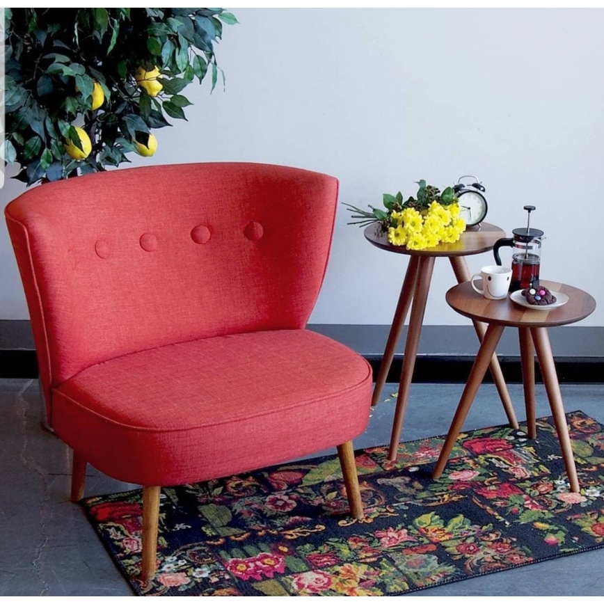 Fauteuil JENI rood