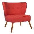 Fauteuil JENI rouge