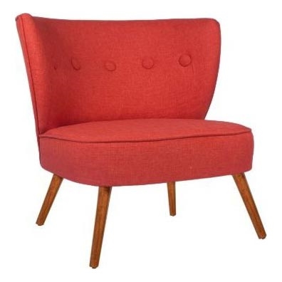 Fauteuil JENI rouge