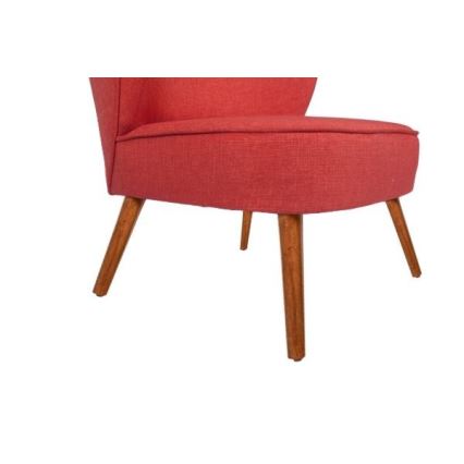 Fauteuil JENI rouge