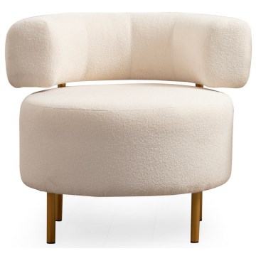 Fauteuil KARL blanc