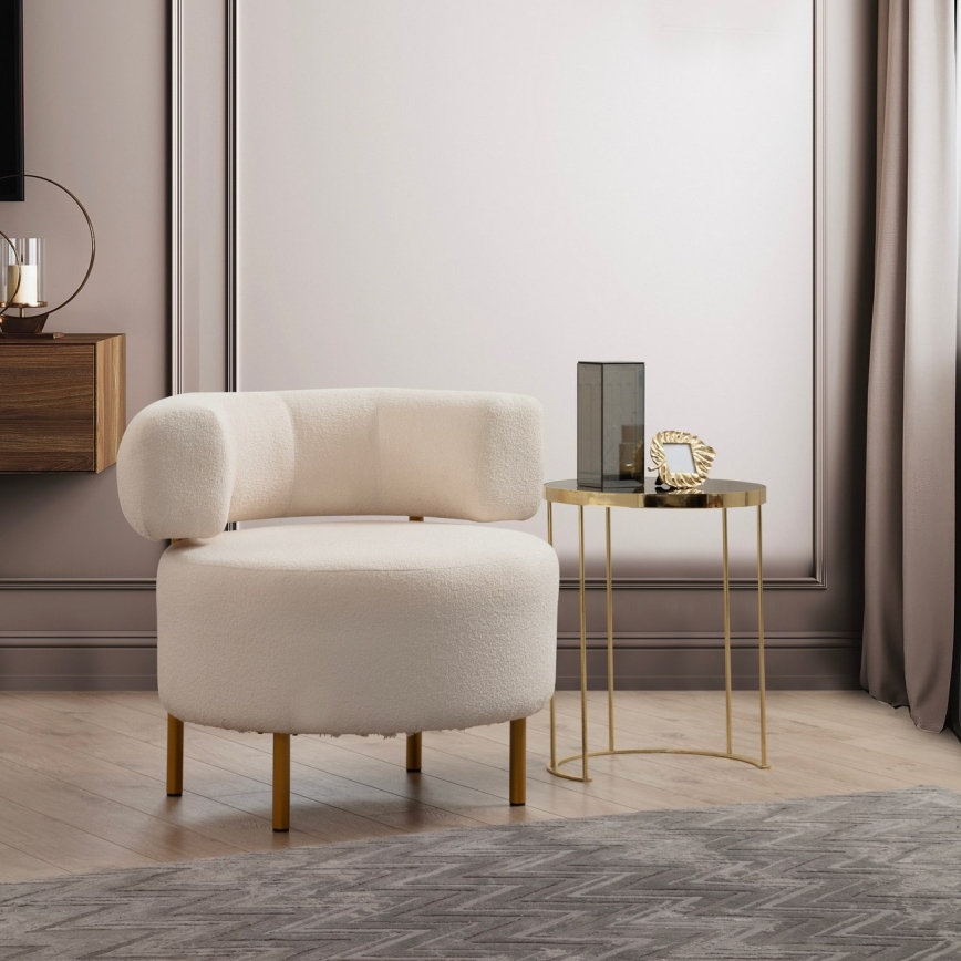 Fauteuil KARL blanc