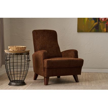 Fauteuil KOVU marron