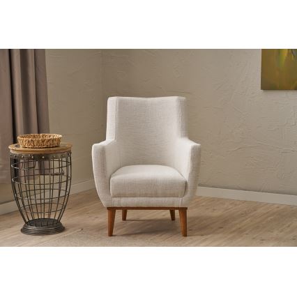 Fauteuil NUPI crème