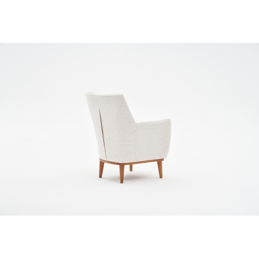 Fauteuil NUPI crème
