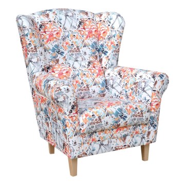 Fauteuil oorstoel GALA kleurrijk