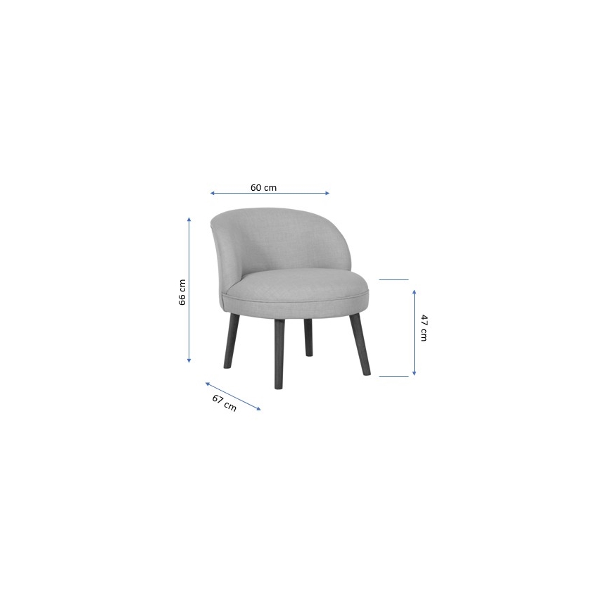 Fauteuil pour enfant KUNI rouge
