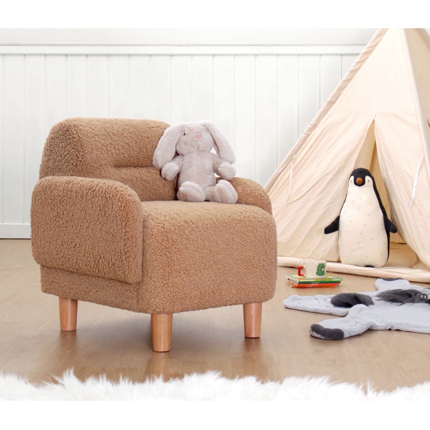 Fauteuil pour enfant LORY marron