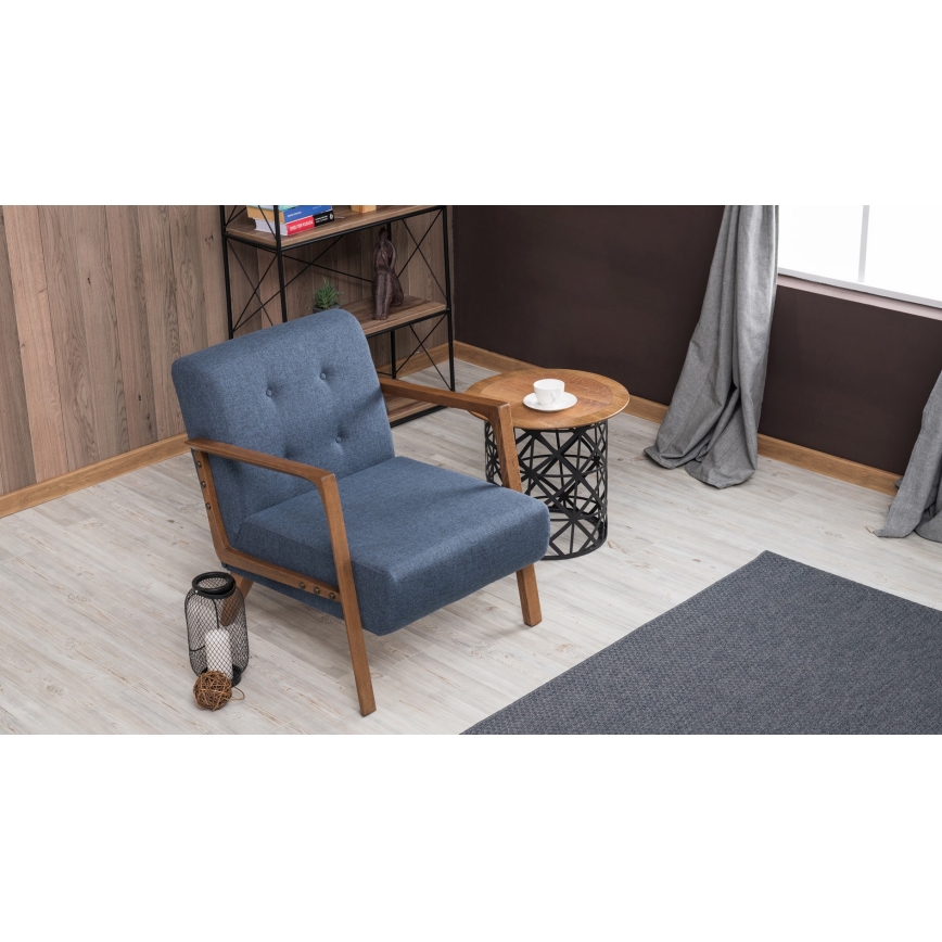 Fauteuil PUKI bleu