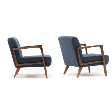 Fauteuil PUKI bleu