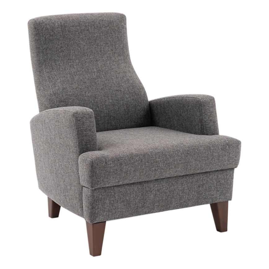 Fauteuil PULA gris foncé